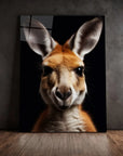 Kangaroo Black Portrait