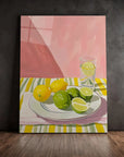 Lemons On Table