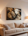 Lion Love Sheep