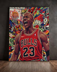 Michael Jordan Legend Pop Art