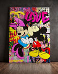 Mickey Minnie Graffiti