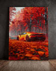 Orange Lamborghini Leaves
