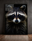 Raccoon Black Portrait