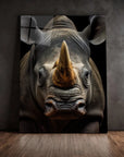 Rhino Black Portrait