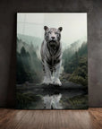 Tiger White Reflection