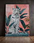 White Leopard Pink Jungle