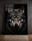Wolf Black Portrait