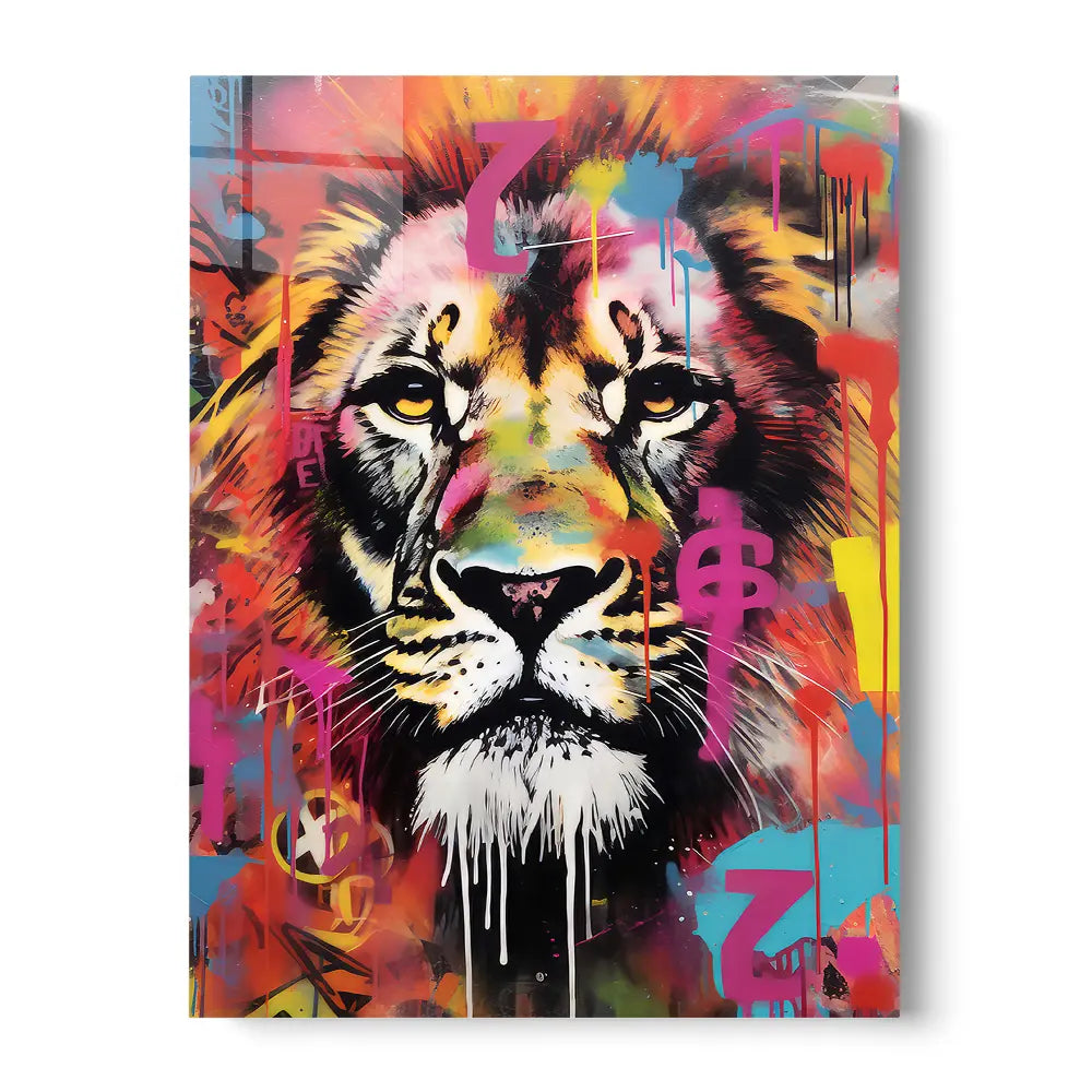 絵画 LIONSAN 絵画 LIONSAN Lion Portrait – Zenz Art