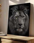 Black And White Lion