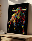 Bull Graffiti Art