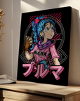 Bulma Dragon Ball Blue