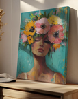 Flower Head Painting
