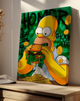 Homer Simpson Money Burger