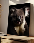 Koala Black Portrait