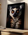 Lemur Black Portrait