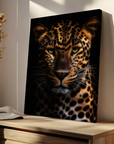 Leopard Black Portrait