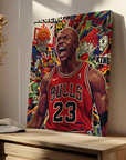 Michael Jordan Legend Pop Art