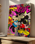 Mickey Minnie Graffiti