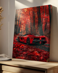 Red LaFerrari Autumn