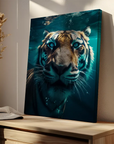 Tiger Underwater Portrait