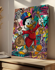 Wealthy Duck Graffiti