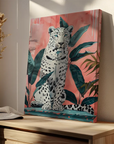 White Leopard Pink Jungle