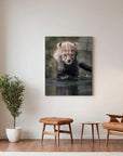 Cheetah Cub Water