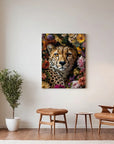 Cheetah Floral Field