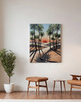 Desert Palm Sunset