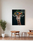 Giraffe Flower Hat