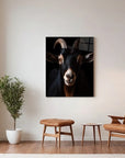 Goat Black Portrait