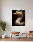 Goose Black Portrait
