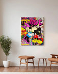 Mickey Minnie Graffiti