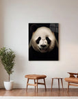 Panda Black Portrait