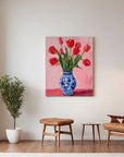 Tulips In Vase