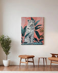 White Leopard Pink Jungle