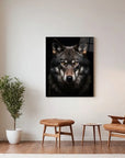 Wolf Black Portrait