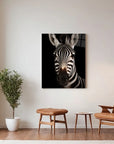 Zebra Black Portrait