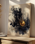 Watercolor Fire Shot