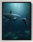 Shark Meets Diver