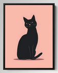 Black Cat Pink