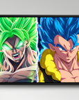 Broly Gogeta Blue Green