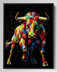 Bull Graffiti Art
