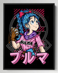 Bulma Dragon Ball Blue