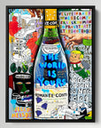 Champagne Pop Art
