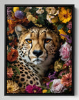 Cheetah Floral Field
