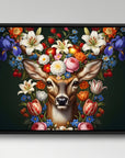 Deer Flower Art
