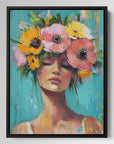 Flower Head Painting