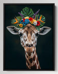 Giraffe Flower Hat