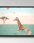 Giraffe Grass Fantasy